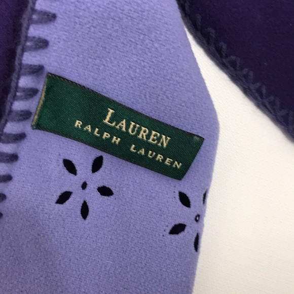 Lauren Ralph Lauren fleece blanket scarf - Picture 4 of 6